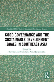 Good Governance and the Sustainable Development Goals in Southeast Asia book cover