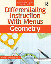 Differentiating Instruction With Menus: Geometry (Grades 9-12) book cover