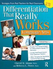 Differentiation That Really Works: Language Arts (Grades 6-12) book cover