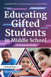 Educating Gifted Students in Middle School: A Practical Guide book cover