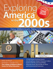Exploring America in the 2000s: New Millennium, New U.S. (Grades 6-8) book cover