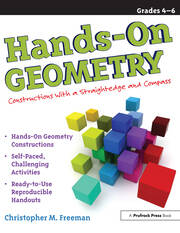 Hands-On Geometry: Constructions With a Straightedge and Compass (Grades 4-6) book cover