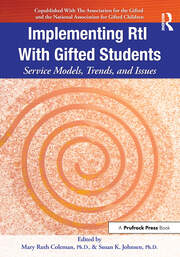 Implementing RtI With Gifted Students: Service Models, Trends, and Issues book cover