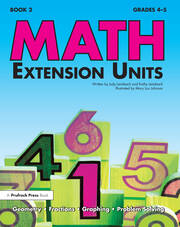 Math Extension Units: Book 2, Grades 4-5 book cover