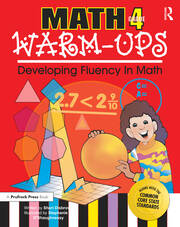 Math Warm-Ups: Developing Fluency in Math (Grade 4) book cover