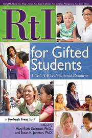 RtI for Gifted Students: A CEC-TAG Educational Resource book cover