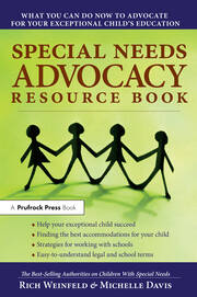 Special Needs Advocacy Resource book cover