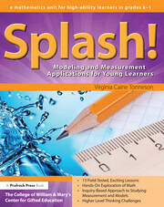 Splash!: Modeling and Measurement Applications for Young Learners in Grades K-1 book cover