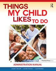 Things My Child Likes to Do Administration Manual book cover