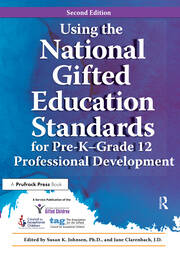 Using the National Gifted Education Standards for Pre-K - Grade 12 Professional Development book cover