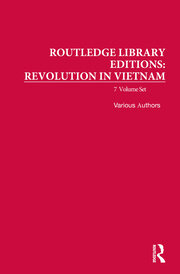 Routledge Library Editions: Revolution in Vietnam book cover