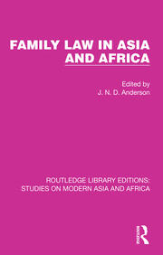 Family Law in Asia and Africa book cover