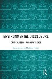 Environmental Disclosure: Critical Issues and New Trends book cover