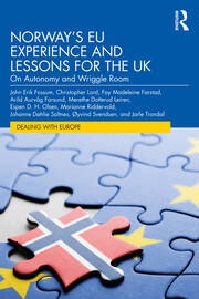 Norway’s EU Experience and Lessons for the UK: On Autonomy and Wriggle Room book cover