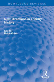 New Directions in Literary History book cover