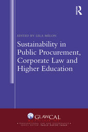 Sustainability in Public Procurement, Corporate Law and Higher Education book cover