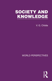 Society and Knowledge book cover