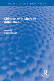 Children with Literacy Difficulties book cover