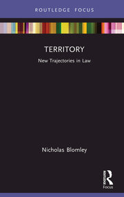 Territory: New Trajectories in Law book cover