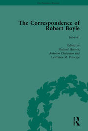 The Correspondence of Robert Boyle, 1636–61 Vol 1 book cover