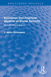 Economic and Financial Aspects of Social Security: An International Survey book cover