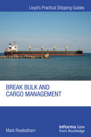 Break Bulk and Cargo Management book cover