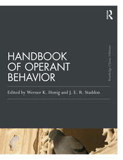 Handbook of Operant Behavior book cover