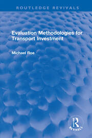Evaluation Methodologies for Transport Investment book cover