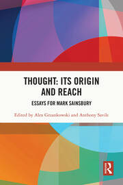 Thought: Its Origin and Reach: Essays for Mark Sainsbury book cover