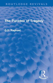 The Paradox of Tragedy book cover