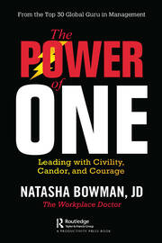 The Power of One: Leading with Civility, Candor, and Courage book cover