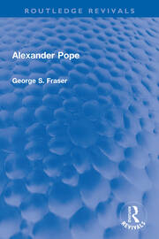 Alexander Pope book cover