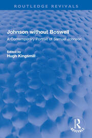 Johnson without Boswell: A Contemporary Portrait of Samuel Johnson book cover