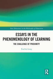 Essays in the Phenomenology of Learning: The Challenge of Proximity book cover
