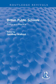 British Public Schools: Policy and Practice book cover