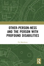Other-person-ness and the Person with Profound Disabilities book cover