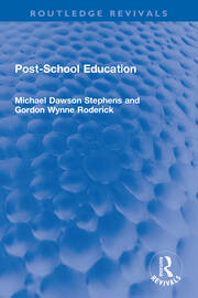 Post-School Education book cover