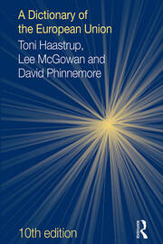 A Dictionary of the European Union book cover