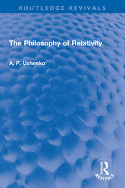 The Philosophy of Relativity book cover