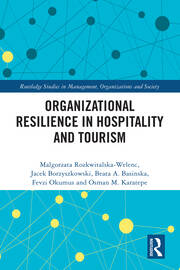 Organizational Resilience in Hospitality and Tourism book cover