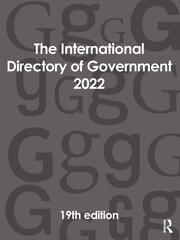 The International Directory of Government 2022 book cover