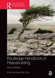 Routledge Handbook of Peacebuilding book cover