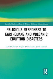 Religious Responses to Earthquake and Volcanic Eruption Disasters book cover