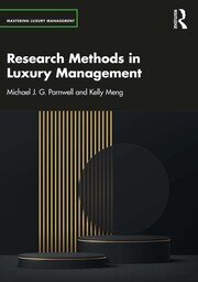 Research Methods in Luxury Management book cover
