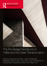 The Routledge Handbook of 1989 and the Great Transformation book cover