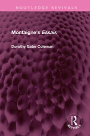 Montaigne's 'Essais' book cover