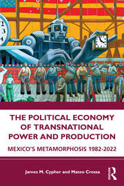 The Political Economy of Transnational Power and Production: Mexico's Metamorphosis 1982-2022 book cover