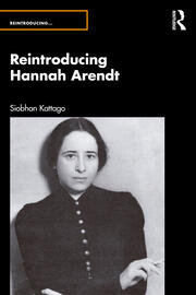 Reintroducing Hannah Arendt book cover
