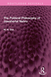 The Political Philosophy of Jawaharlal Nehru book cover