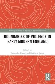 Boundaries of Violence in Early Modern England book cover